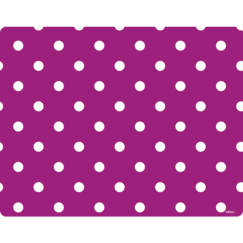 Purple White Dots