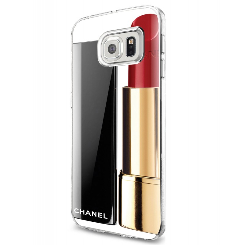 Chanel Lipstick - Samsung Galaxy S7 Edge Carcasa Silicon