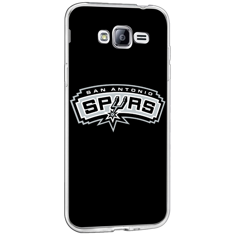 San Antonio Spurs - Samsung Galaxy J3 Carcasa Transparenta Silicon