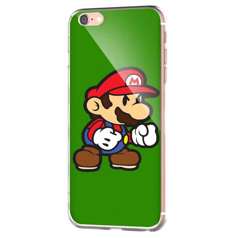 Mario One - iPhone 6 Carcasa Transparenta Silicon