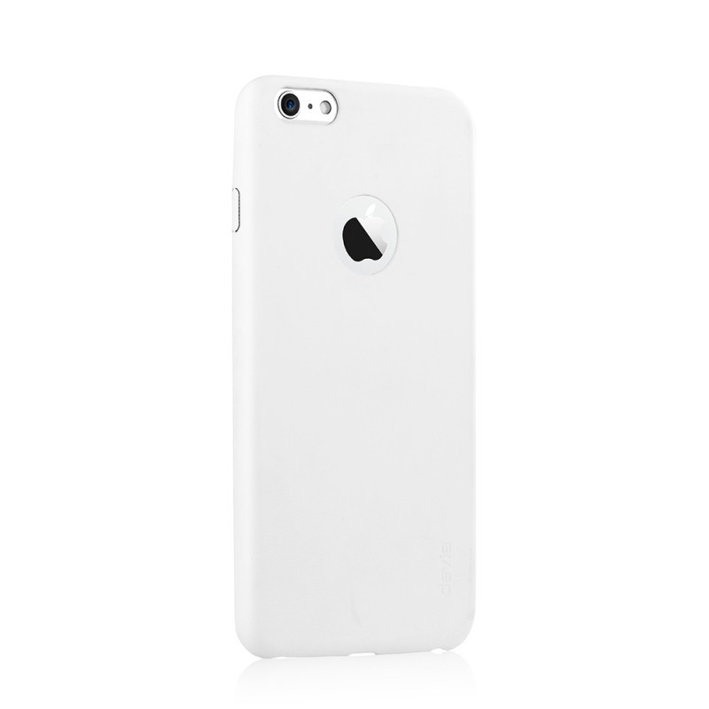 Devia Blade Pure White - iPhone 6 Plus Carcasa TPU Eco (flexibil)