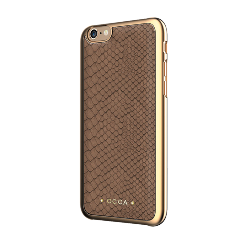 Occa Wild Khaki - iPhone 6/6S Carcasa Piele