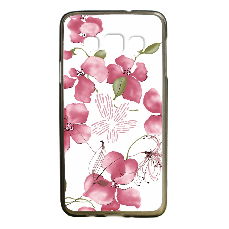Delicate Petals - Samsung Galaxy A3 Carcasa Silicon Premium