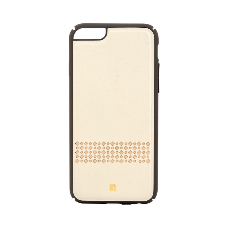 Just Must Carve V Beige - iPhone 6/6S Carcasa Piele (protectie margine 360°)