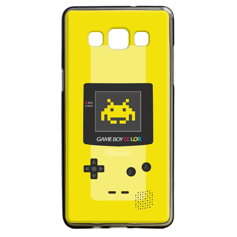 Gameboy Yellow - Samsung Galaxy A5 Carcasa Silicon