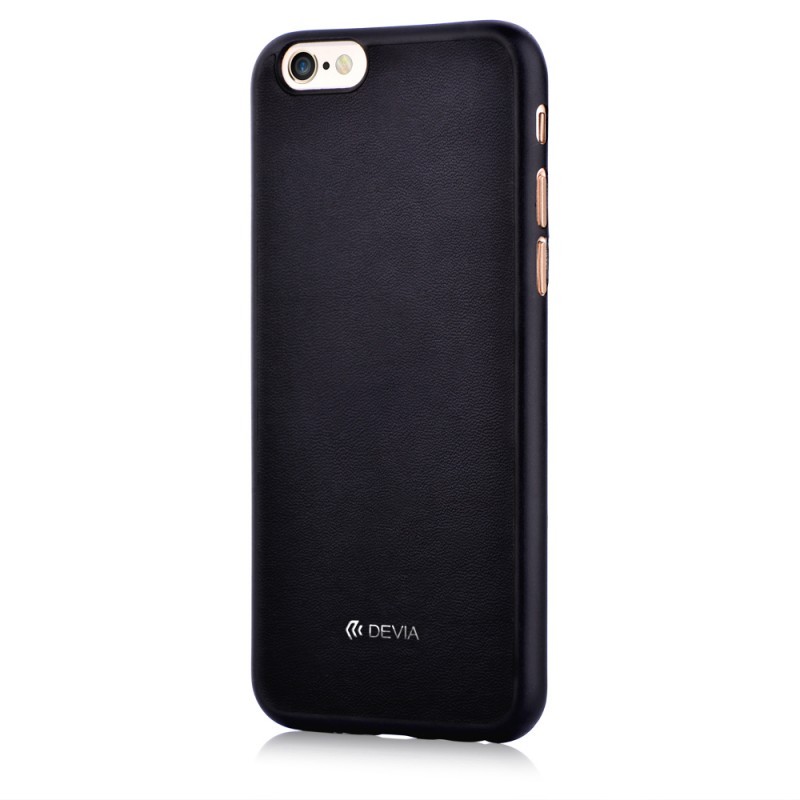 Devia Jelly Black - iPhone 6 Plus Carcasa Ultraslim (flexibil)