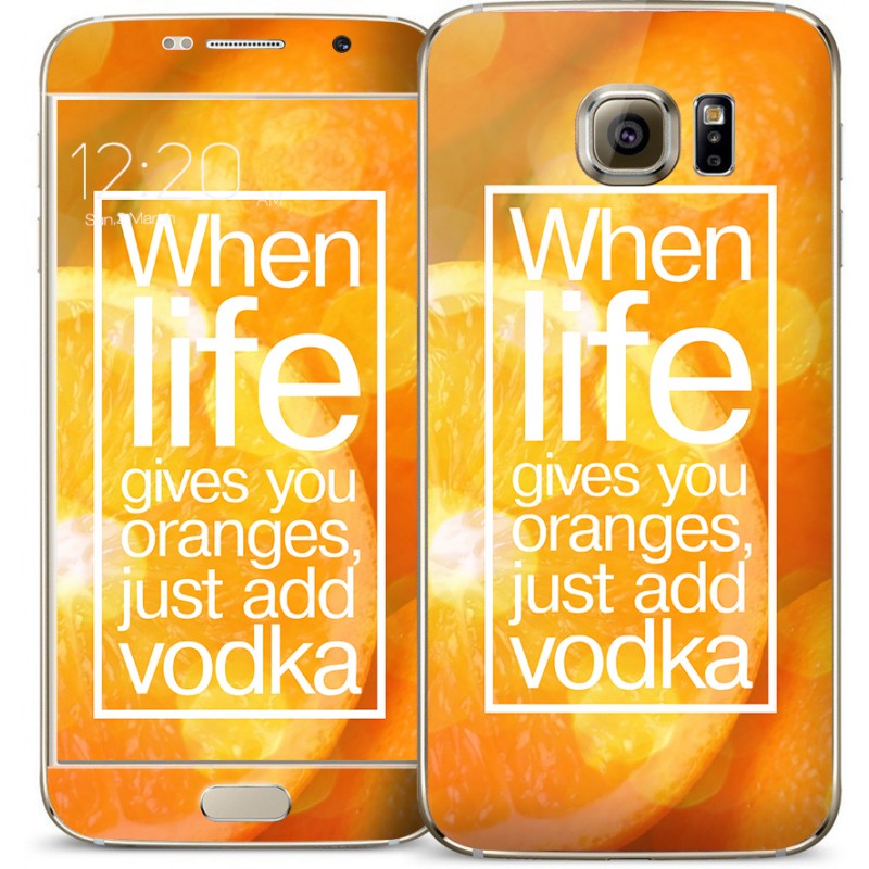 Vodka Orange - Samsung Galaxy S6 Skin