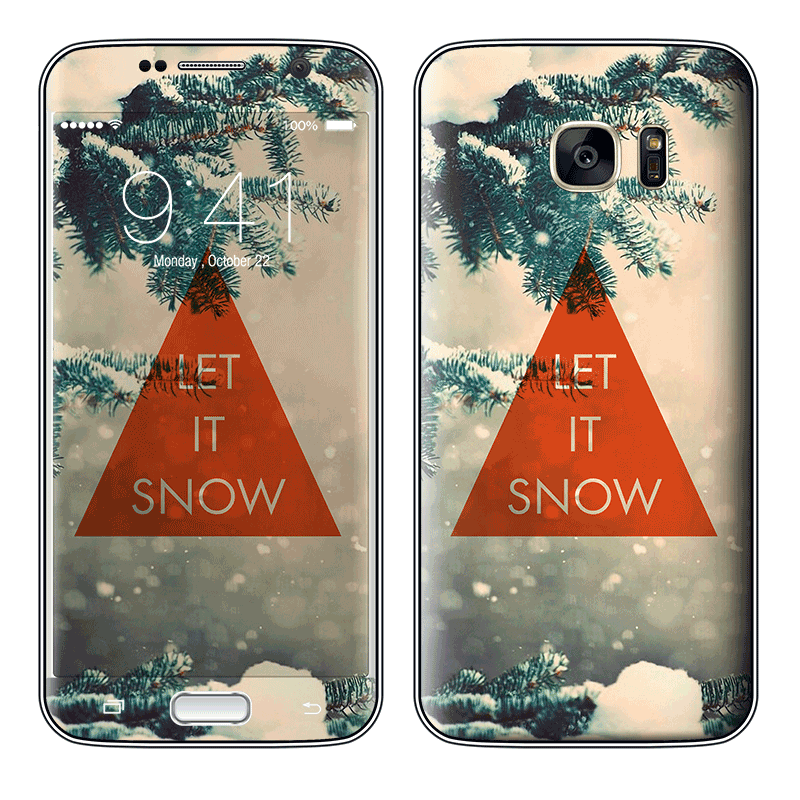 Let it Snow - Samsung Galaxy S7 Skin