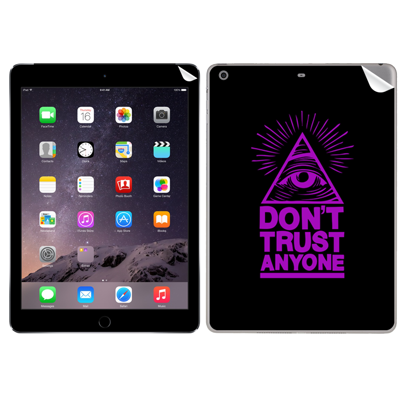 Don't Trust Anyone - Apple iPad Air 2 Skin