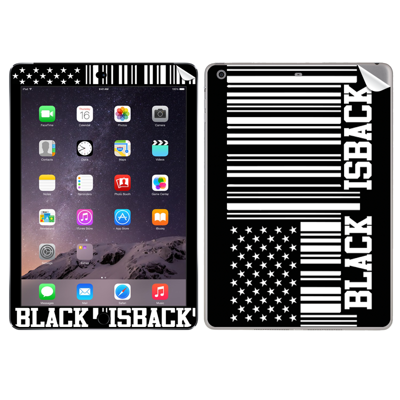 Black is Back - Apple iPad Air 2 Skin