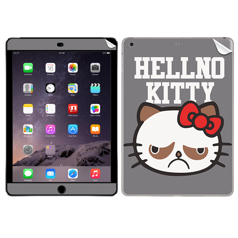HellNo Kitty - Apple iPad Air 2 Skin