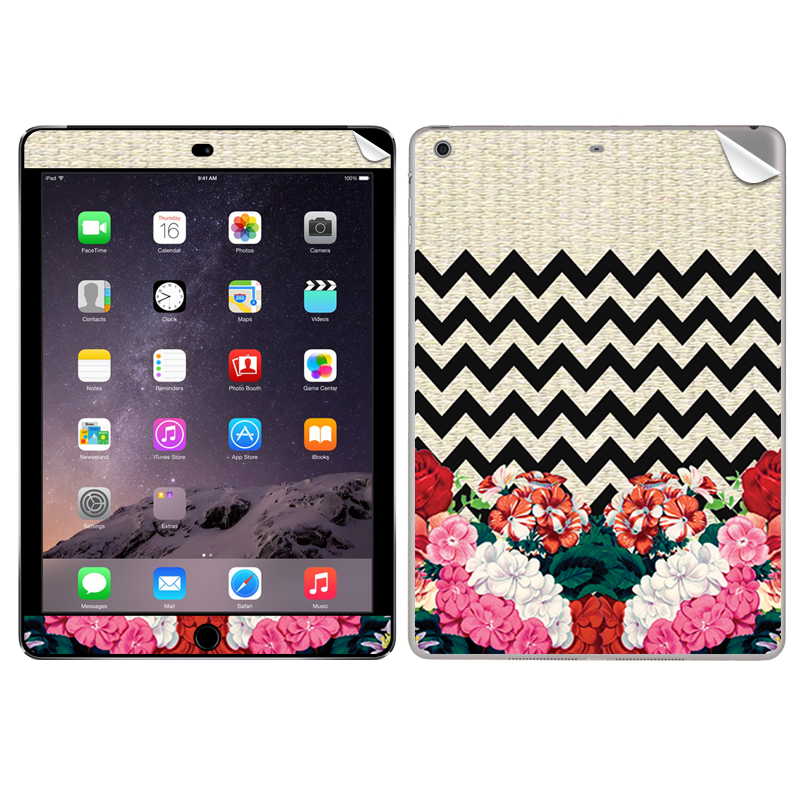 Floral Contrast  - Apple iPad Air 2 Skin