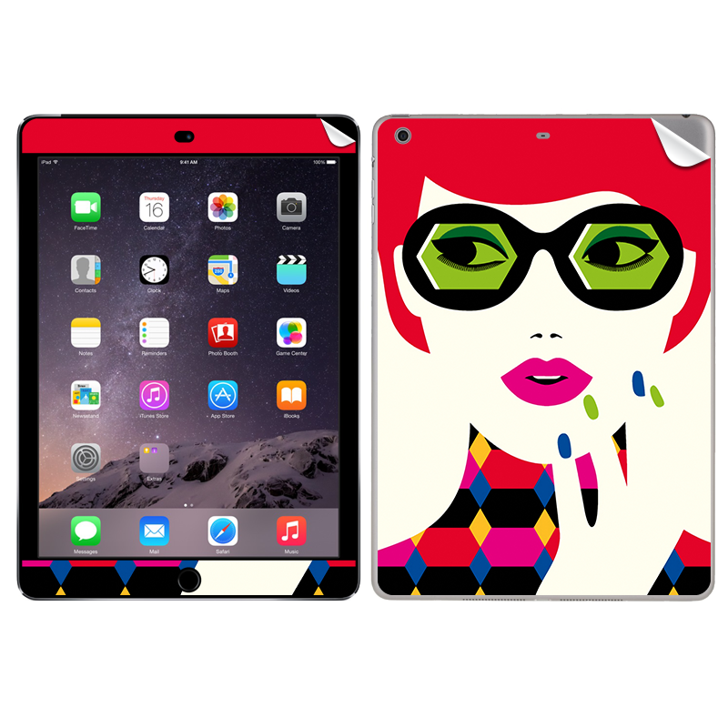 Redheaded Lady - Apple iPad Air 2 Skin