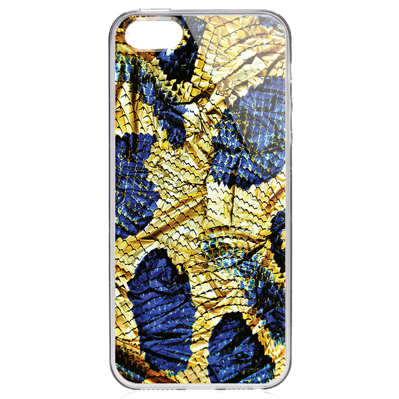 Snake - iPhone 5/5S/SE Carcasa Transparenta Silicon
