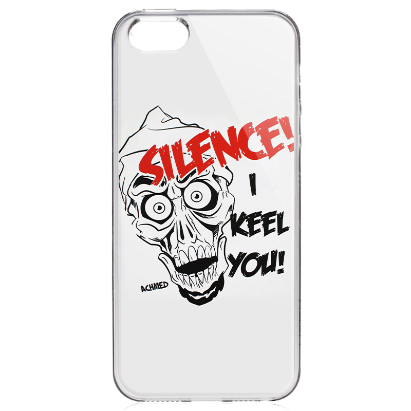 Silence I Keel You - iPhone 5/5S/SE Carcasa Transparenta Silicon