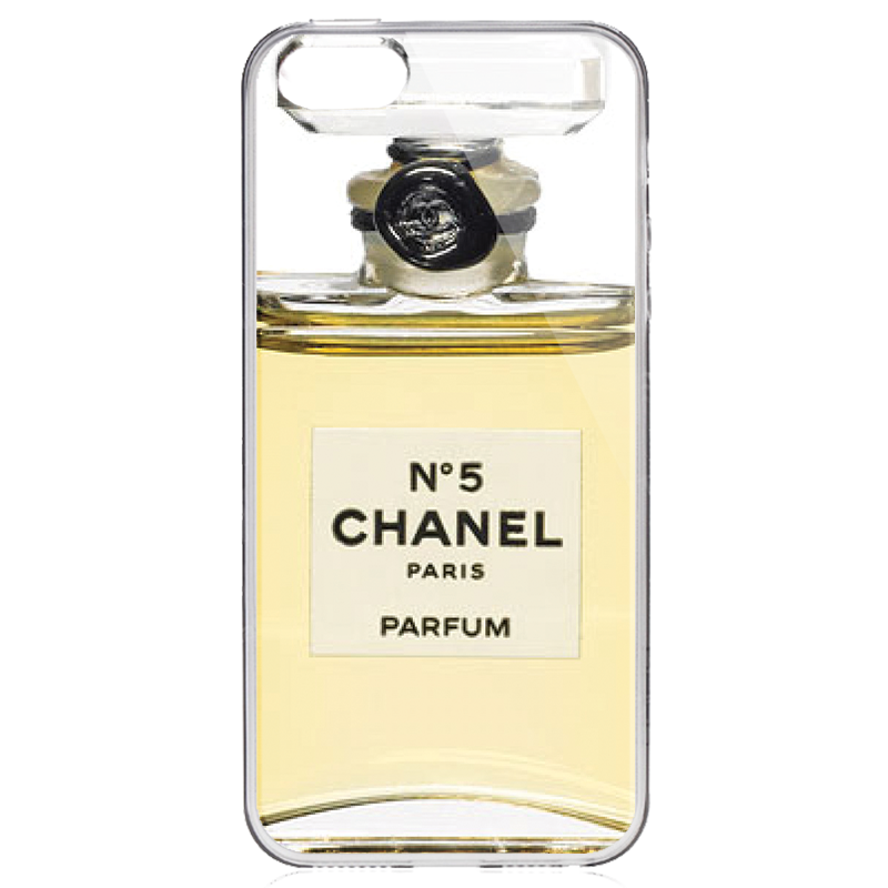Chanel No. 5 Perfume - iPhone 5/5S/SE Carcasa Transparenta Silicon