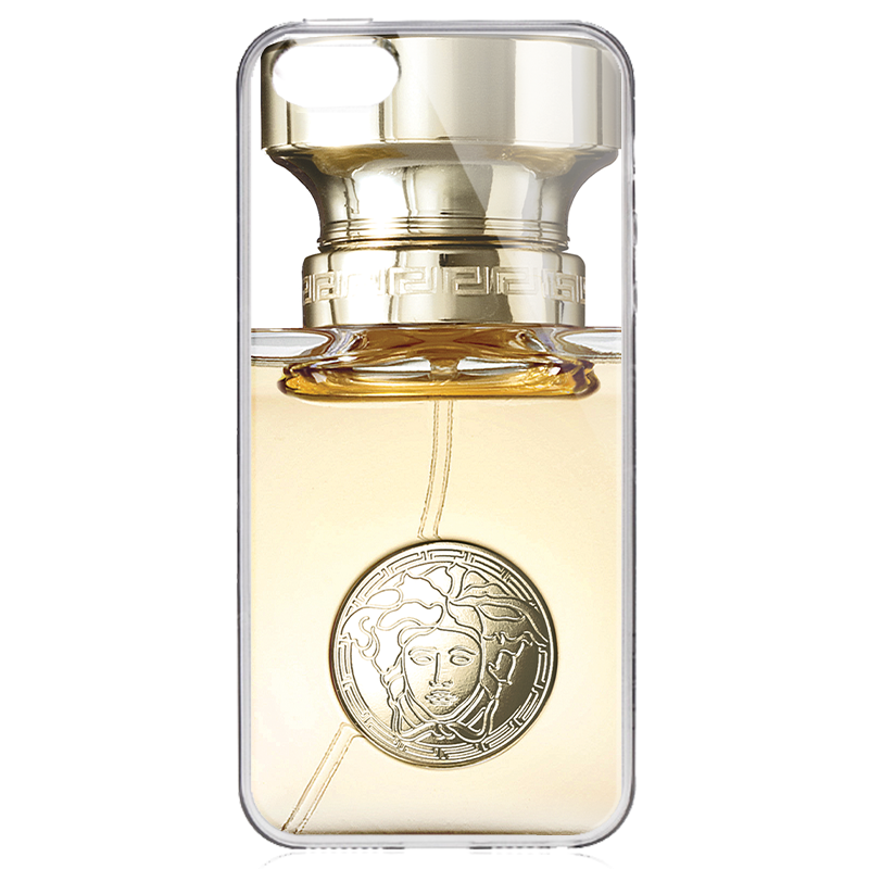 Versace Perfume - iPhone 5/5S/SE Carcasa Transparenta Silicon