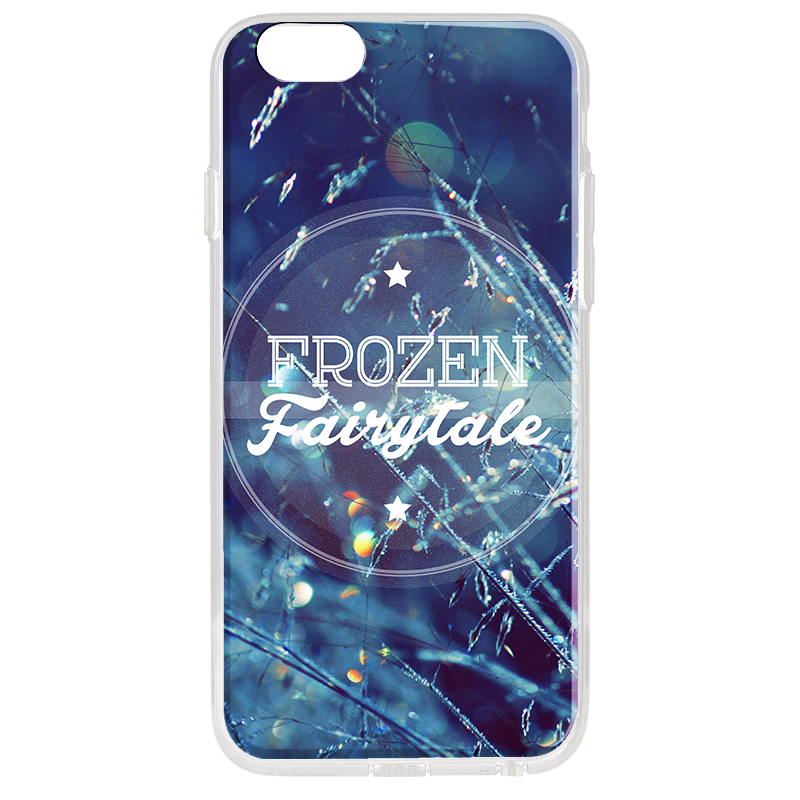 Frozen Fairytale - iPhone 6 Carcasa Transparenta Silicon