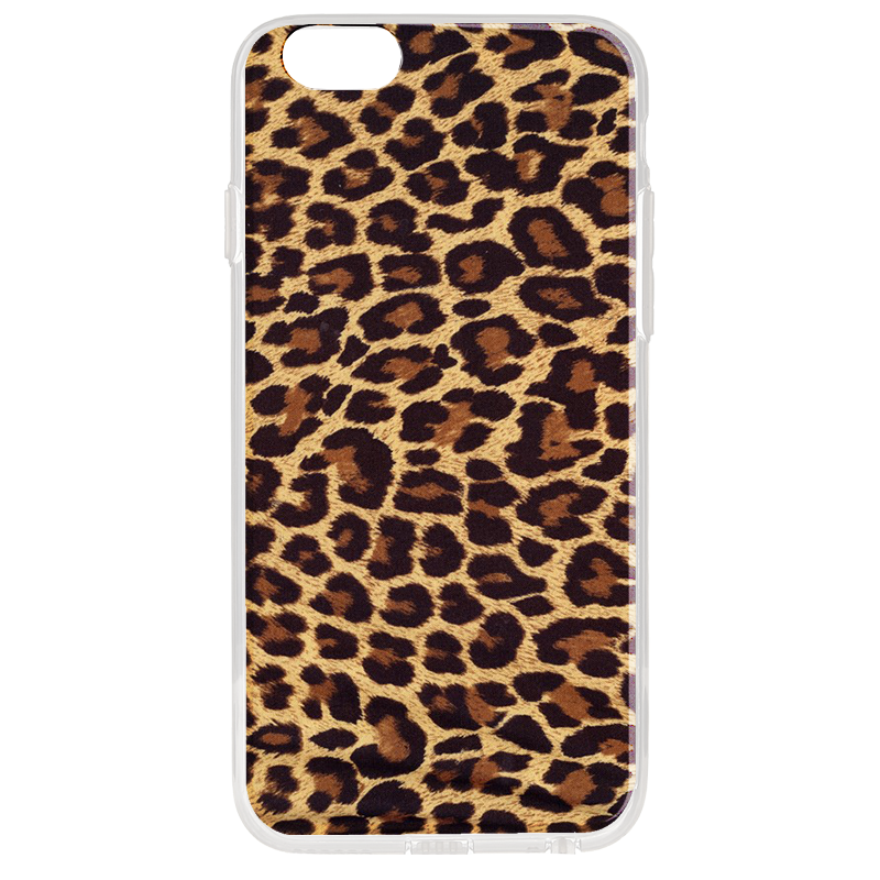 Leopard Print - iPhone 6 Plus Carcasa Plastic Premium