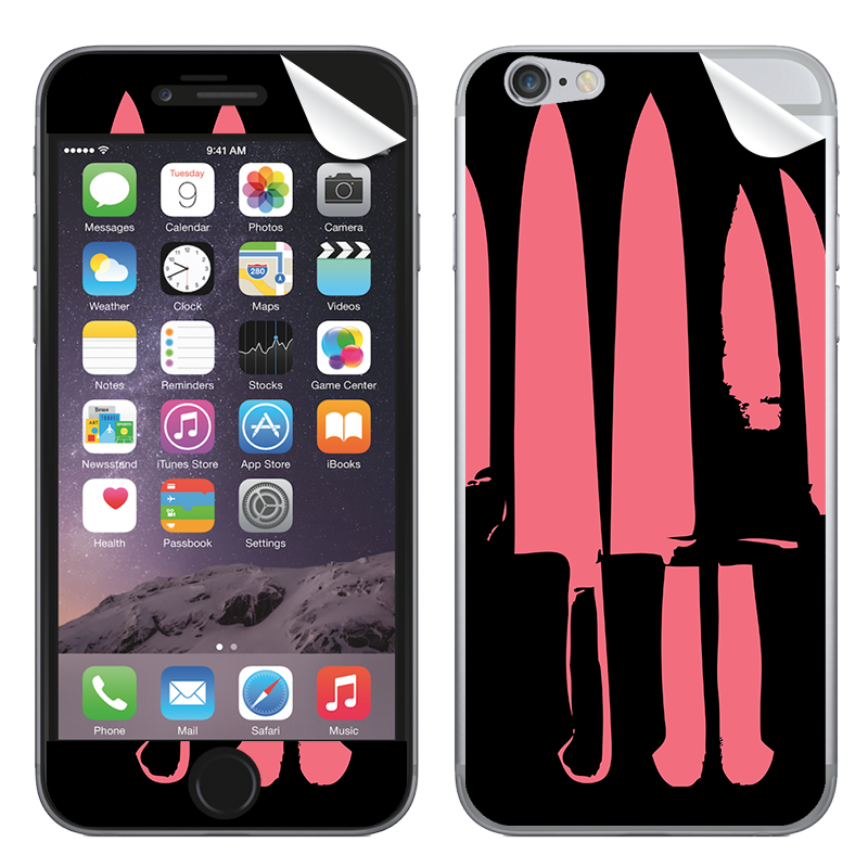 Pink Knife - iPhone 6 Plus Skin