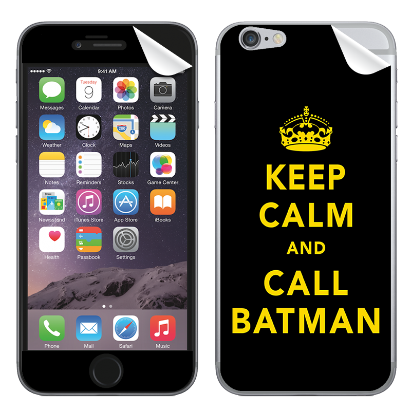 Keep Calm and Call Batman - iPhone 6 Skin