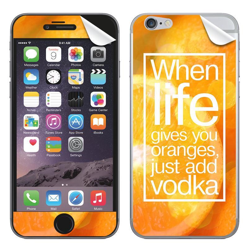 Vodka Orange - iPhone 6 Skin