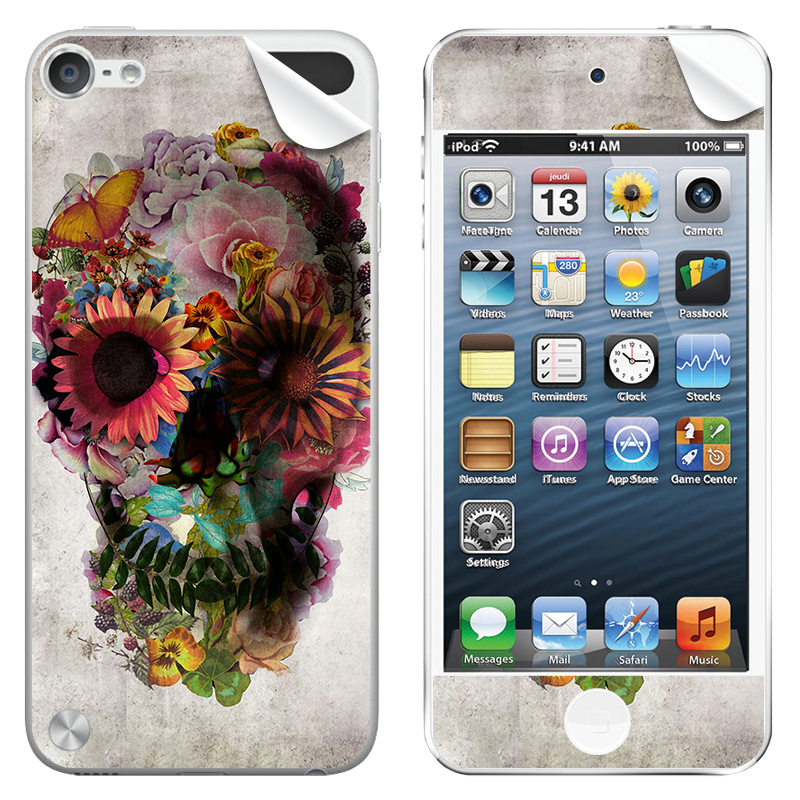 Spring skull - Apple iPod Touch 5th Gen Skin