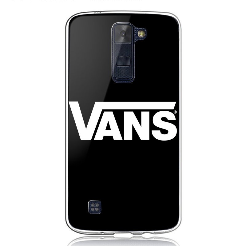 Black Vans - LG K8 2017 Carcasa Transparenta Silicon
