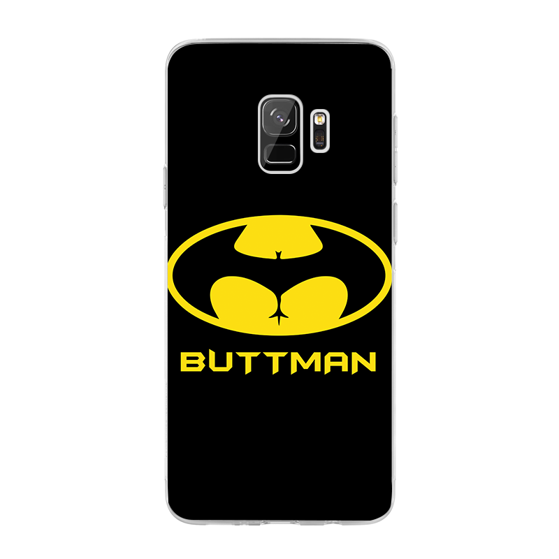 Buttman - Samsung Galaxy S9 Plus Carcasa Transparenta silicon