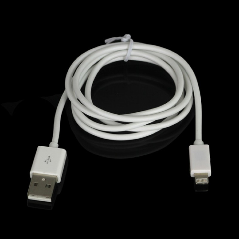 Cablu USB Charge iPhone 5 alb