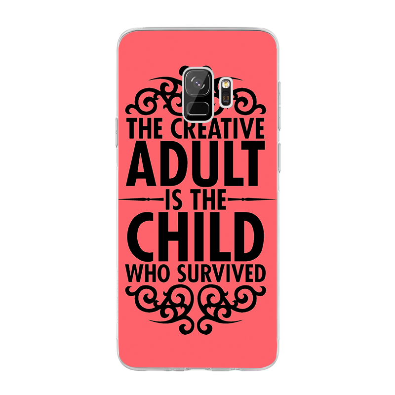 Creative Child - Samsung Galaxy S9 Carcasa Transparenta Silicon