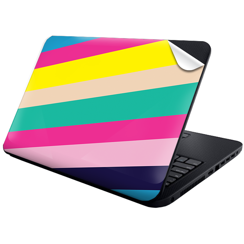 Diagonal Colors - Laptop Generic Skin