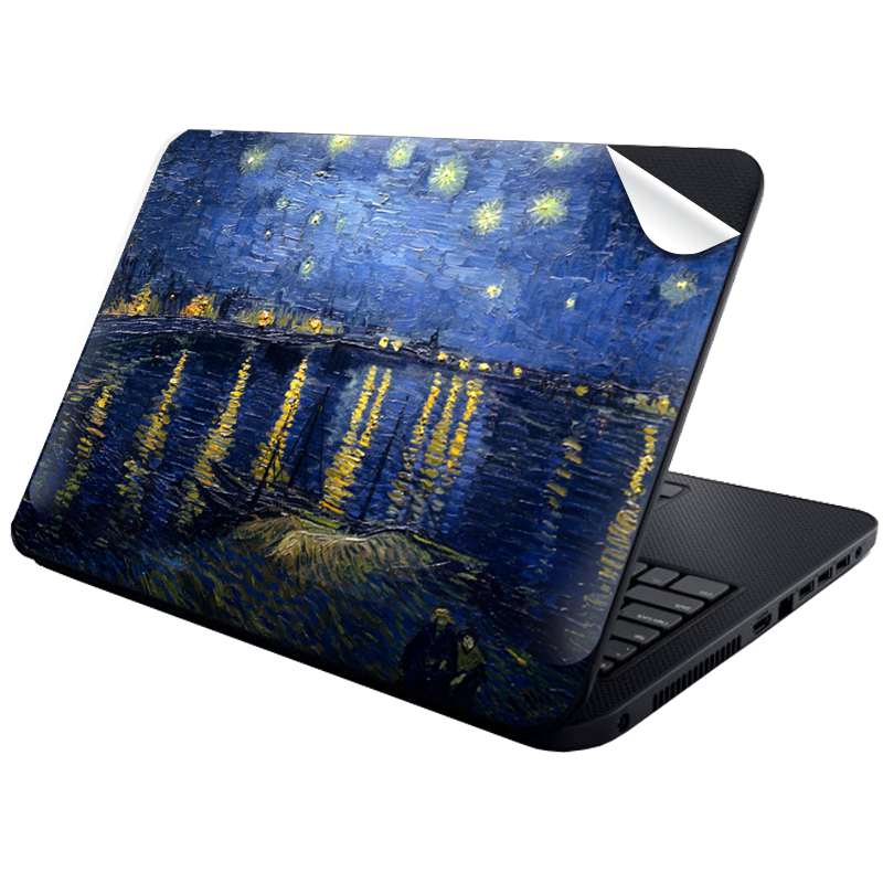 Van Gogh - Starryrhone - Laptop Generic Skin