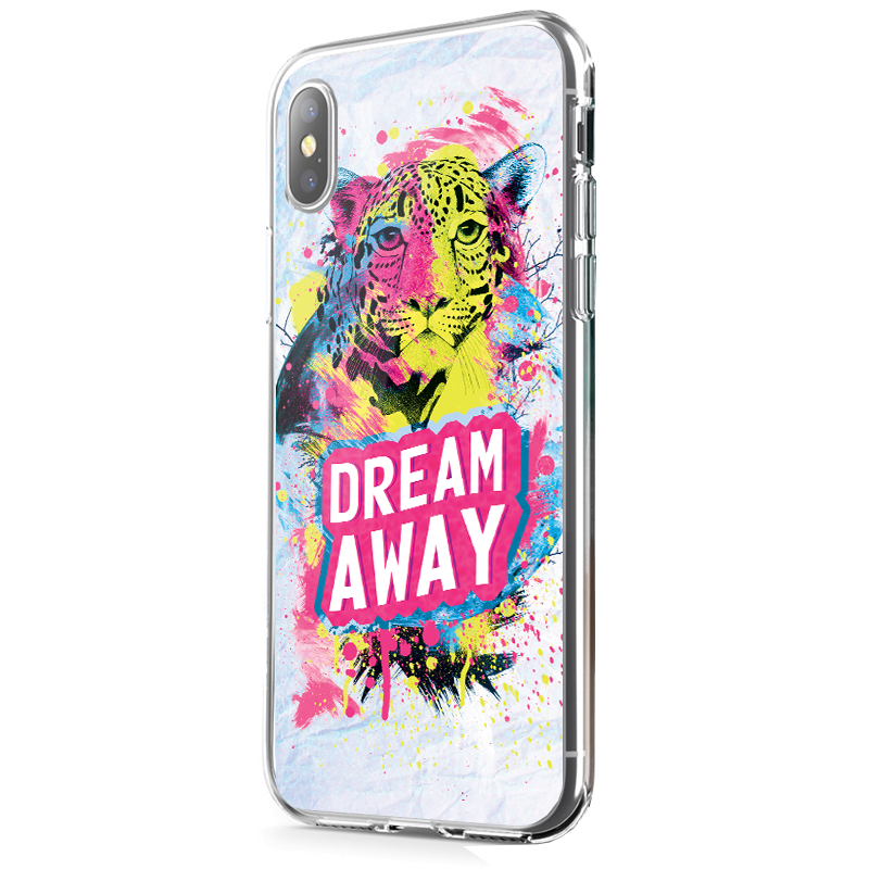 Dream Away - iPhone X Carcasa Transparenta Silicon