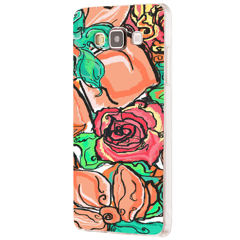 Floral - Samsung Galaxy J5 2016 Carcasa Silicon 