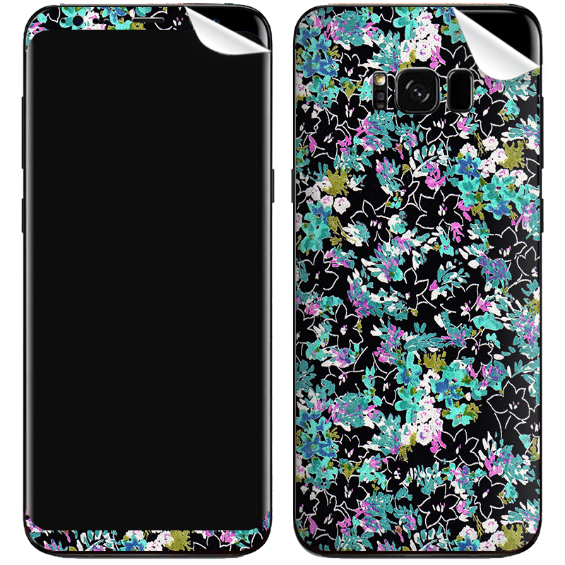 Floral Black - Samsung Galaxy S8 Plus Skin