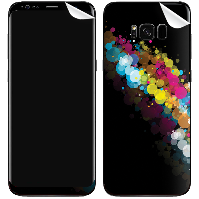 Rainbow Bubbles - Samsung Galaxy S8 Plus Skin
