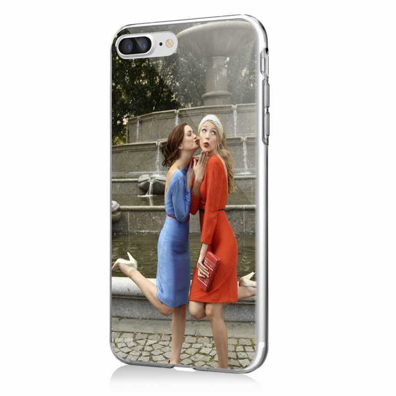Gossip Girl - iPhone 7 Plus / iPhone 8 Plus Carcasa Transparenta Silicon