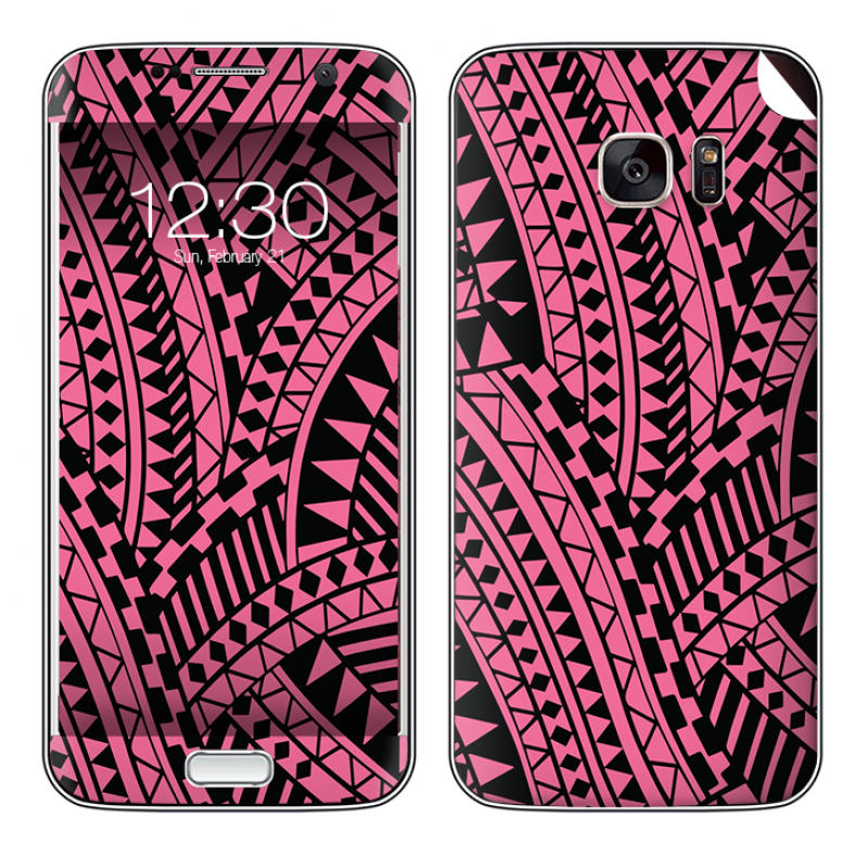 Pink & Black - Samsung Galaxy S7 Skin
