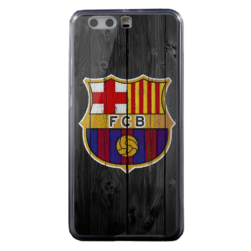 FC Barcelona - Huawei P8 Lite Carcasa Transparenta Silicon