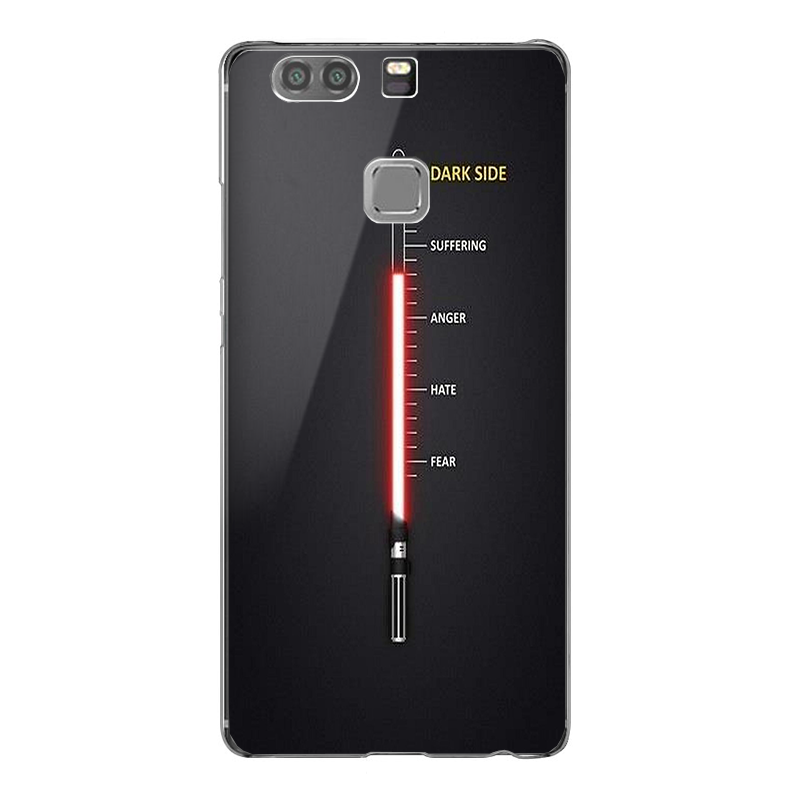 Star Wars Lightsaber - Huawei P10 Lite Carcasa Transparenta Silicon