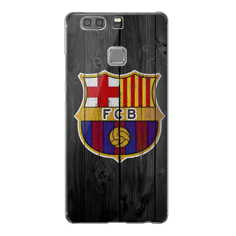 FC Barcelona - Huawei P9 Plus Carcasa Transparenta Silicon