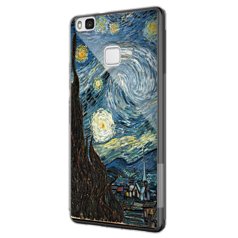 Van Gogh - Starry Night - Huawei P9 Lite Carcasa Silicon