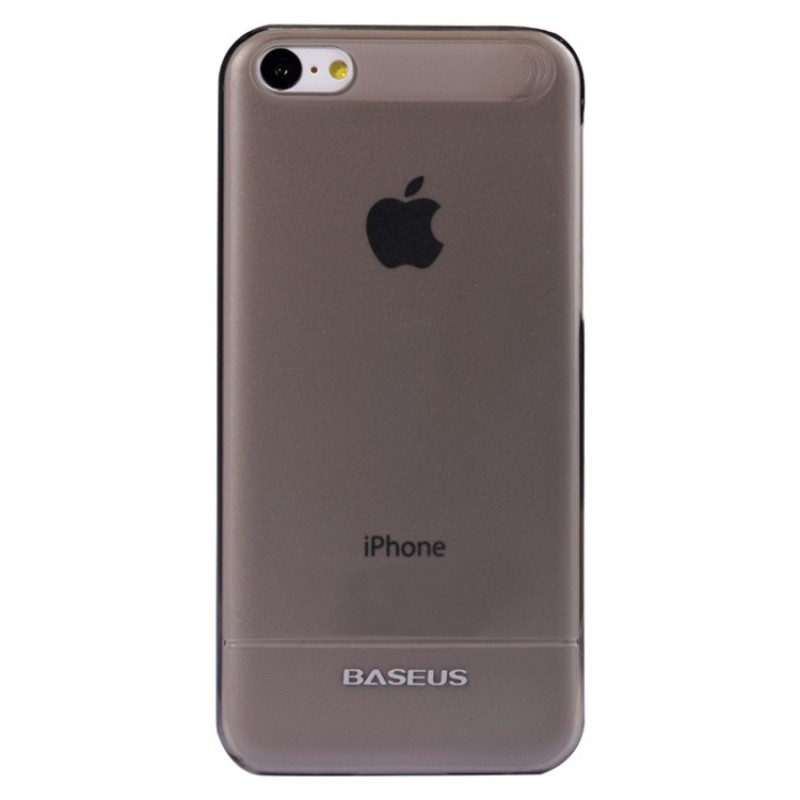Pachet Folie si Husa iPhone 5c ultra slim Baseus Grey