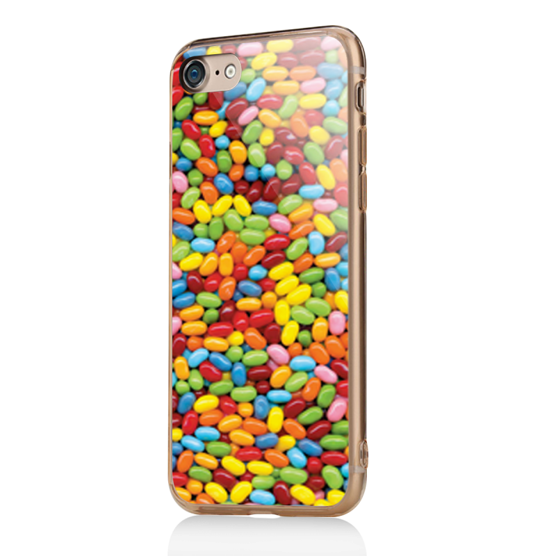 Jellybeans - iPhone 7 / iPhone 8 Carcasa Transparenta Silicon