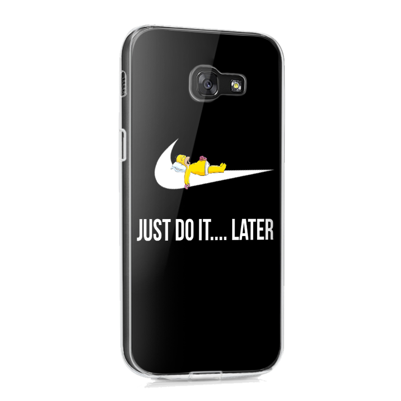 Just Do It Later - Samsung Galaxy A3 2017 Carcasa Silicon