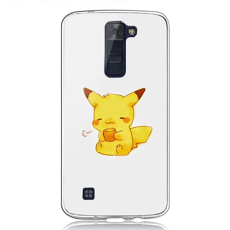 Pikachu - LG K8 Carcasa Transparenta Silicon