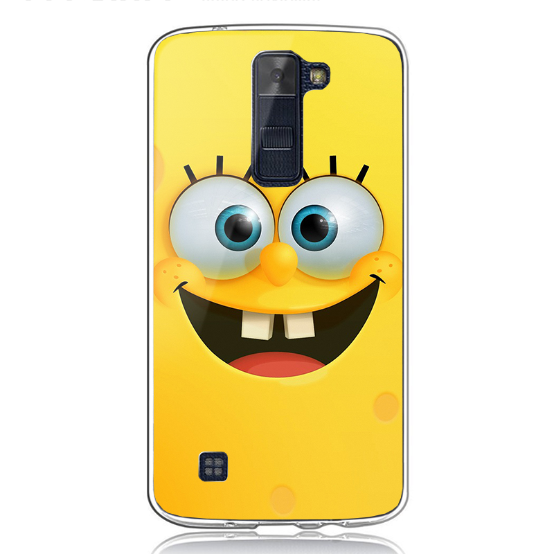 Spongebob - LG K8 Carcasa Transparenta Silicon