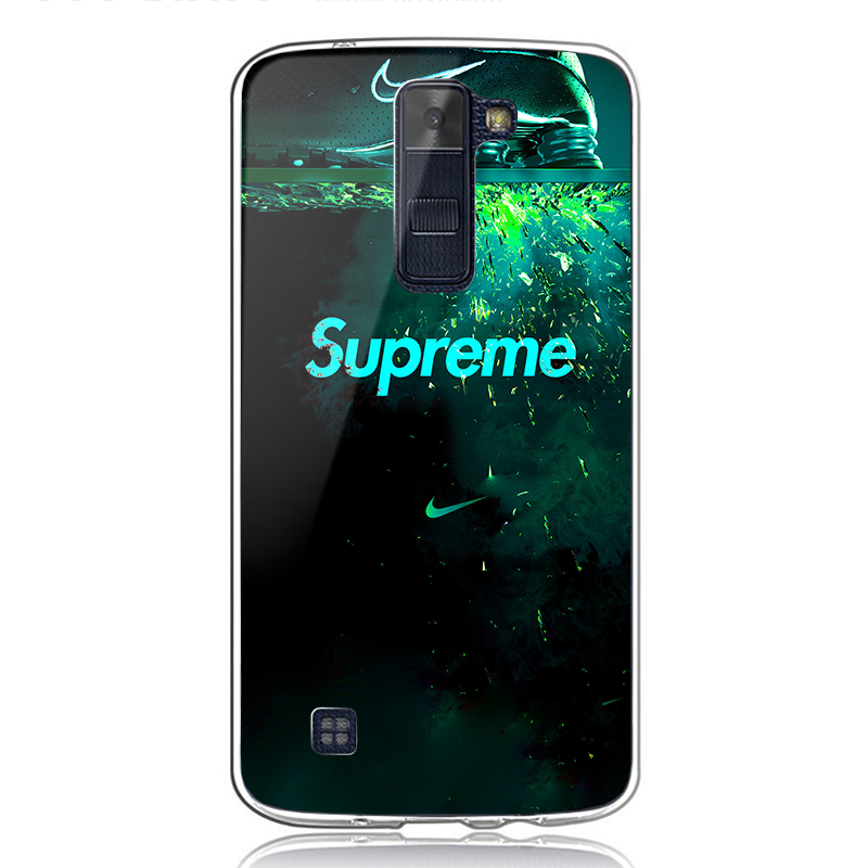 Nike X Supreme - LG K8 2017 Carcasa Transparenta Silicon