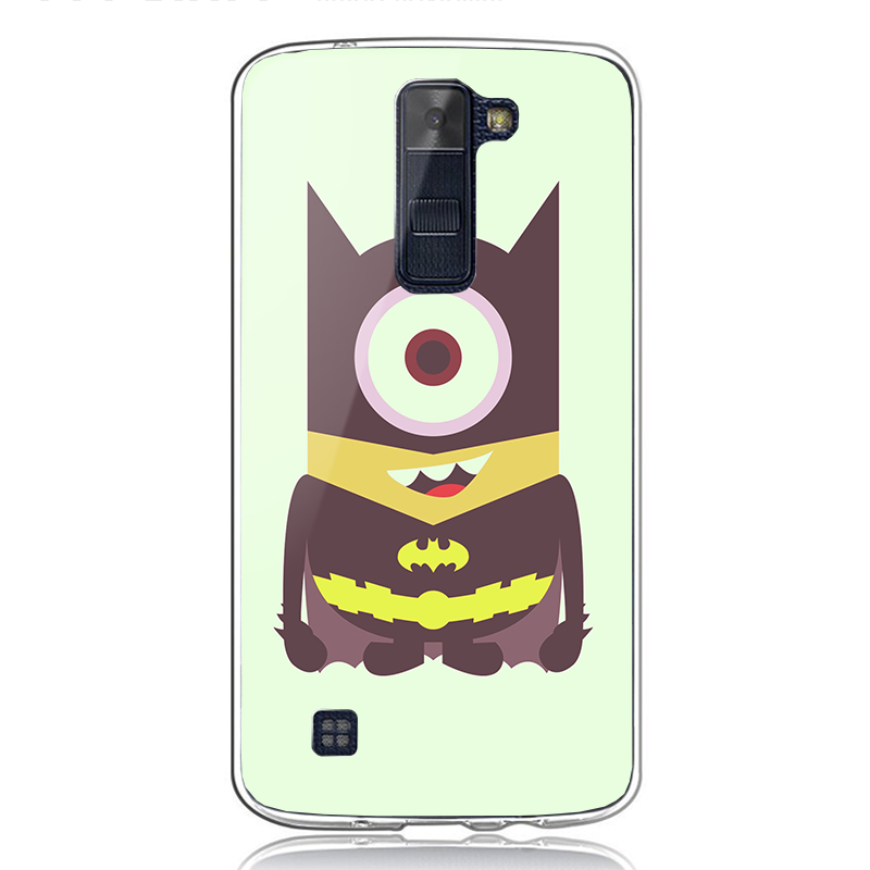 Minion Batman - LG K8 Carcasa Transparenta Silicon
